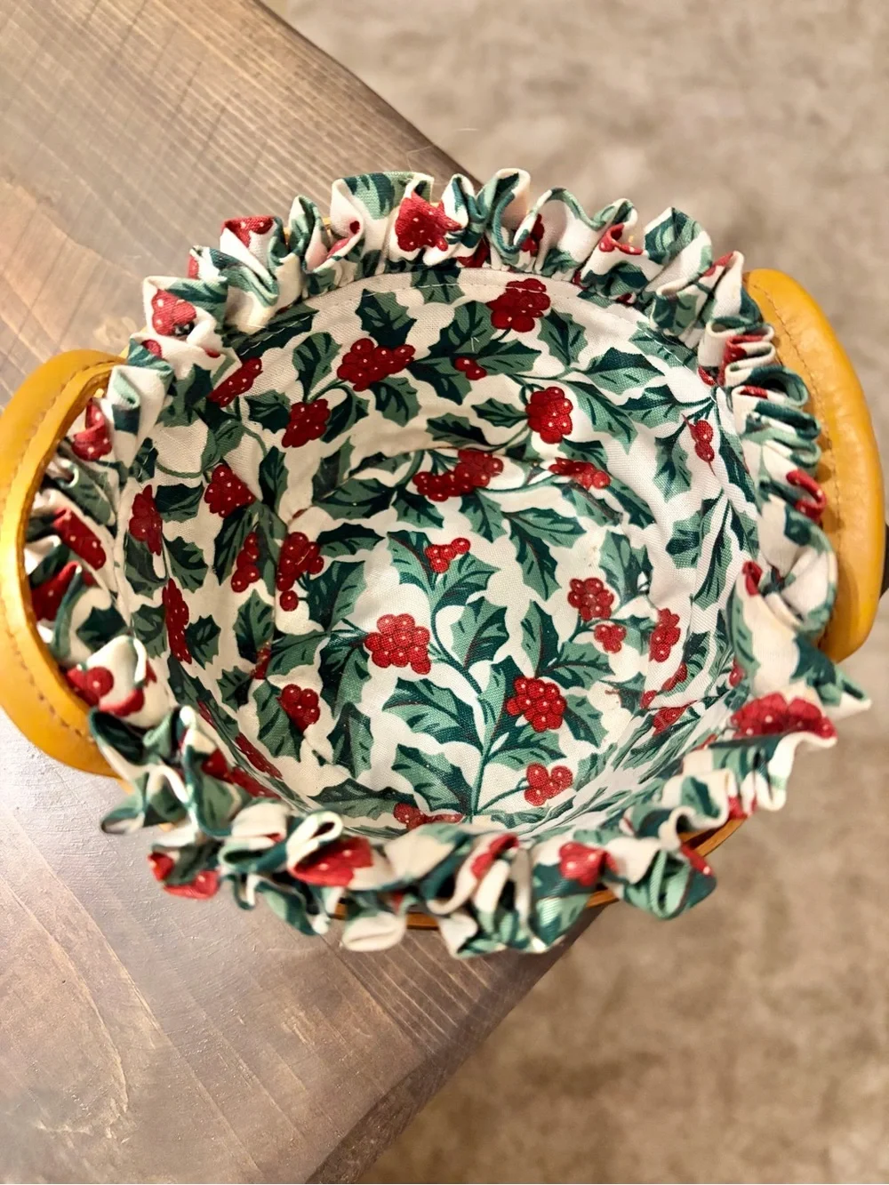 Longaberger peppermint “tree